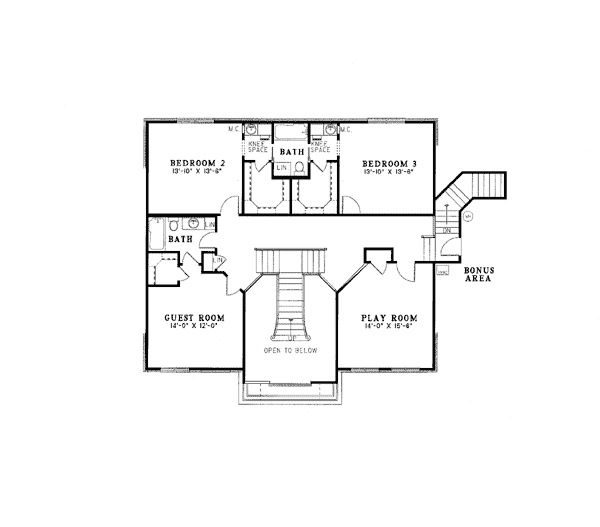 Contemporary European Modern Level Two of Plan 82057