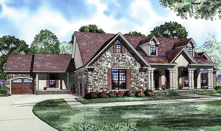 House Plan 82074 Elevation