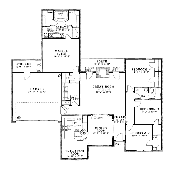 Traditional Level One of Plan 82076