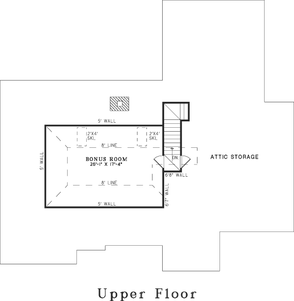 Traditional Level Two of Plan 82081