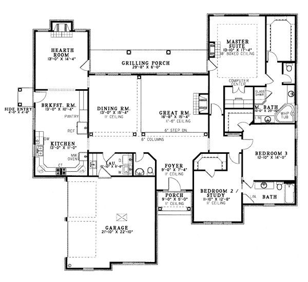 House Plan 82089 at FamilyHomePlans.com