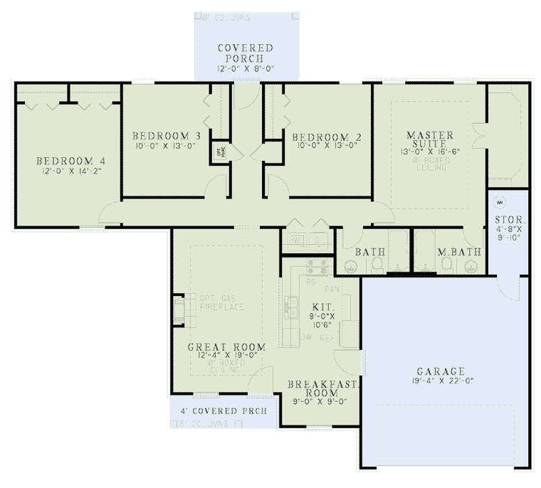 Traditional Level One of Plan 82094