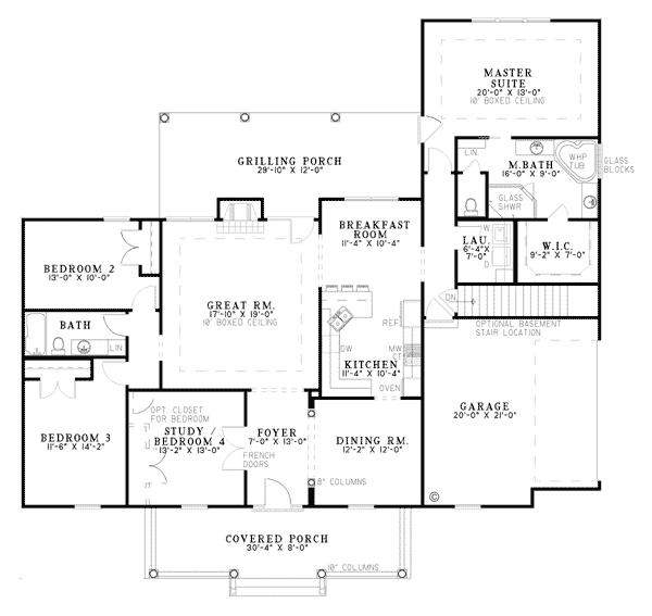 Ranch Level One of Plan 82103