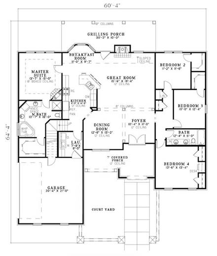 First Level Plan