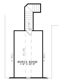 Italian Mediterranean Tuscan Level Two of Plan 82114