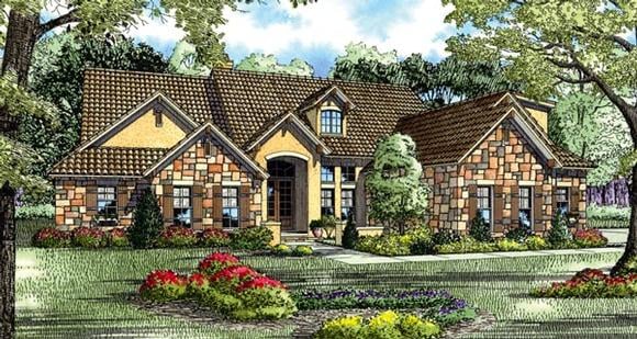 House Plan 82117 Elevation