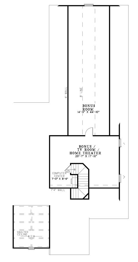 Italian Mediterranean Tuscan Level Two of Plan 82118