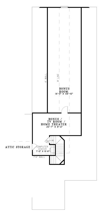 European Traditional Level Two of Plan 82128