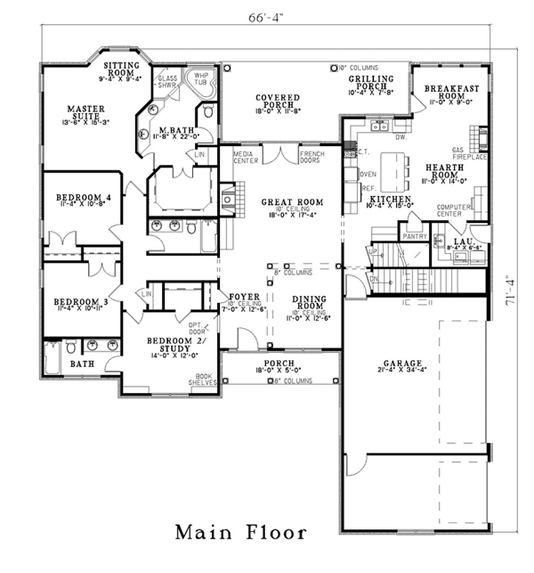 Traditional Alternate Level One of Plan 82143