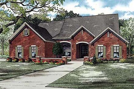 Traditional Elevation of Plan 82144