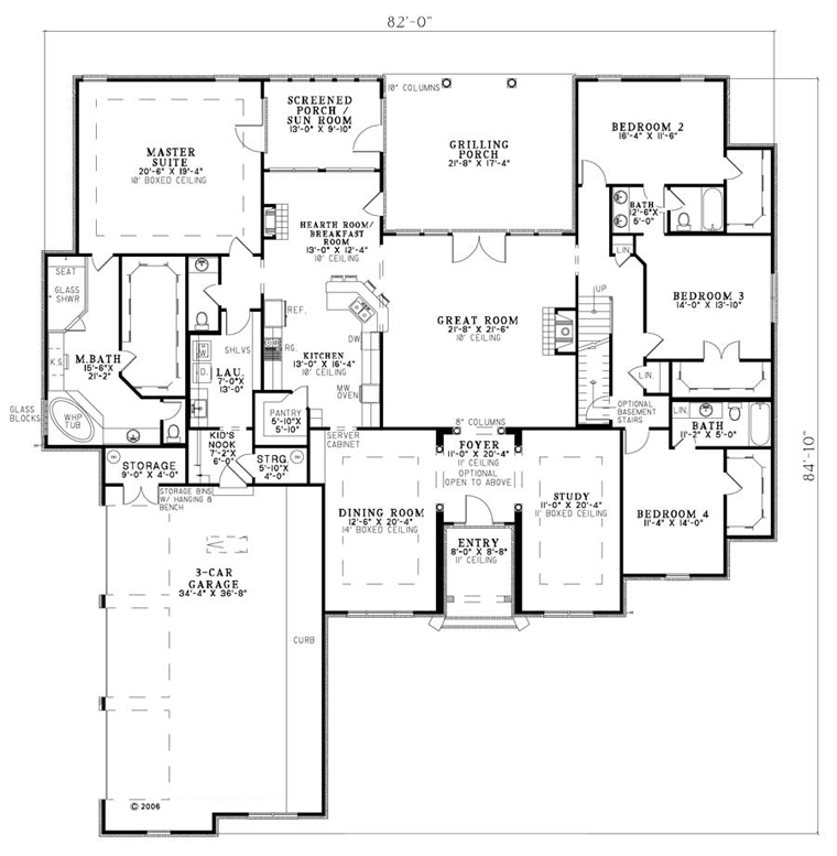 new-top-30-4-bedroom-3-bathroom-ranch-house-plans