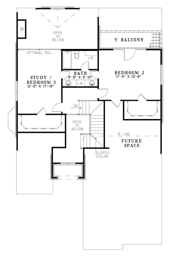 Craftsman Level Two of Plan 82148