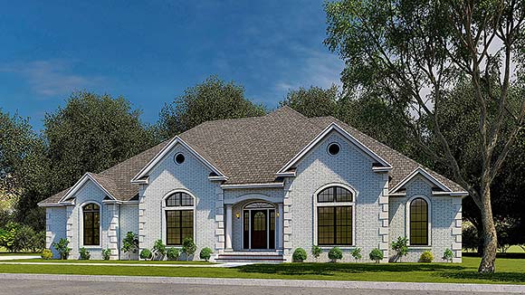 House Plan 82156 Elevation