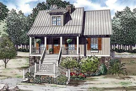 House Plan 82157 Elevation