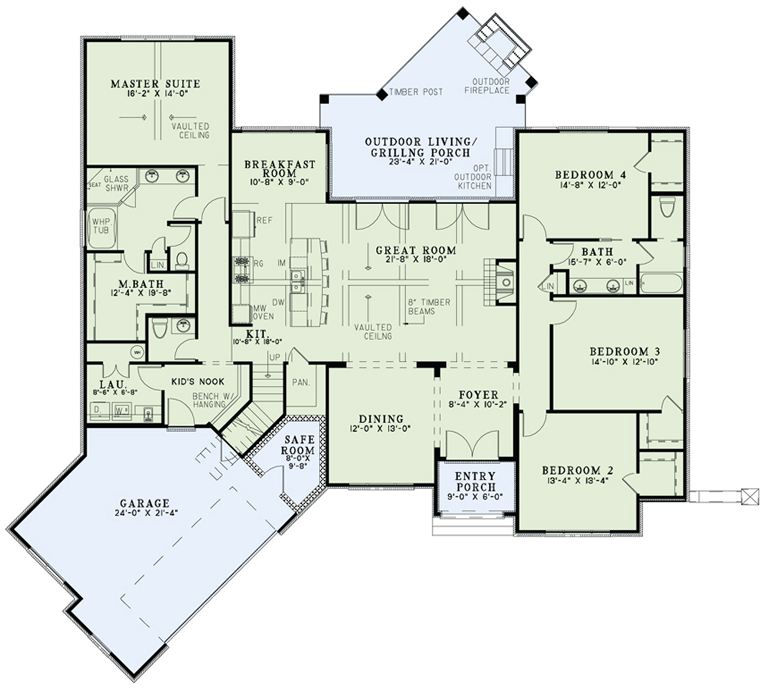 Craftsman European Level One of Plan 82170