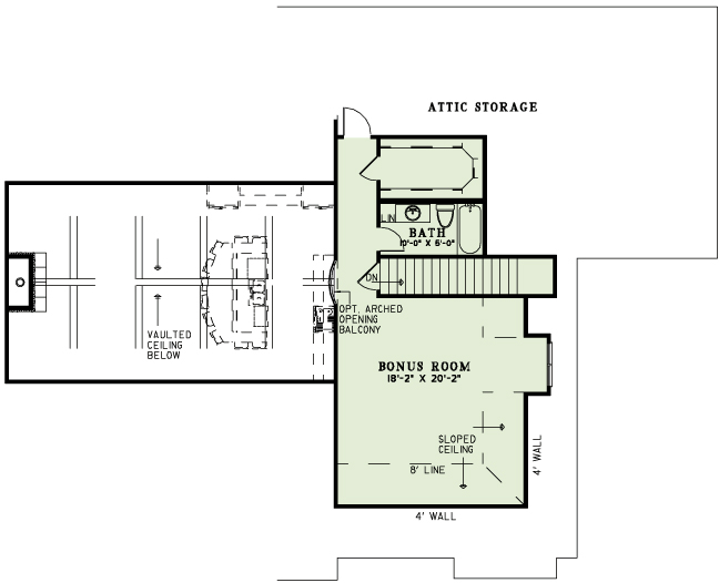 Craftsman European Level Two of Plan 82230