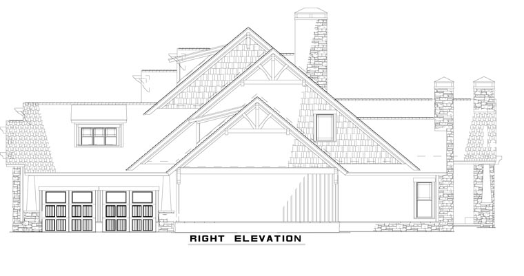 European Plan with 3600 Sq. Ft., 4 Bedrooms, 3 Bathrooms, 3 Car Garage Picture 3