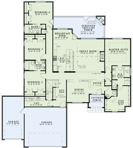 First Level Plan