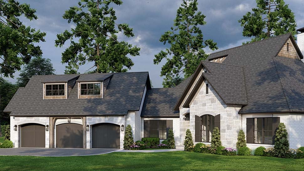 European Plan with 2716 Sq. Ft., 4 Bedrooms, 4 Bathrooms, 3 Car Garage Picture 4