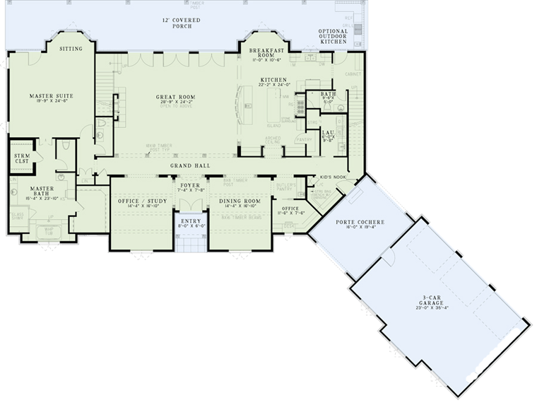 European Traditional Level One of Plan 82248