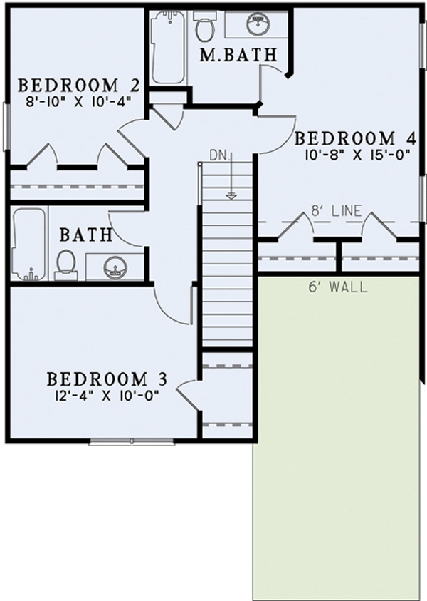 Traditional Level Two of Plan 82249