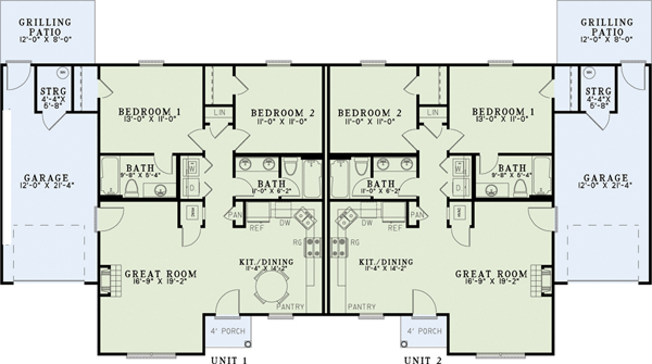 Traditional Level One of Plan 82252