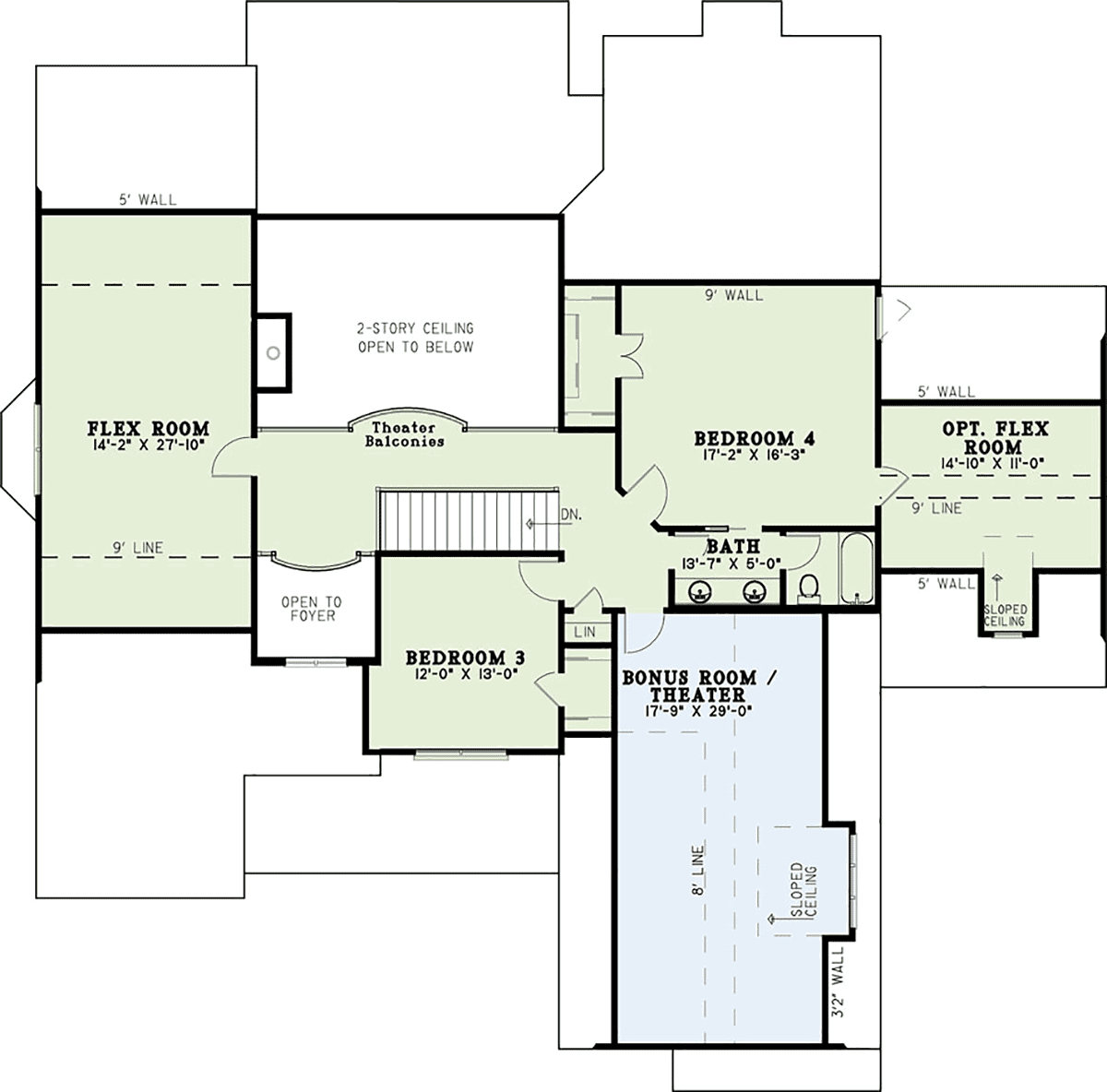 Country Craftsman Level Two of Plan 82259