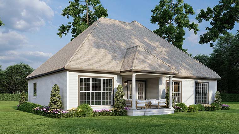 European Plan with 1591 Sq. Ft., 3 Bedrooms, 2 Bathrooms, 2 Car Garage Picture 6