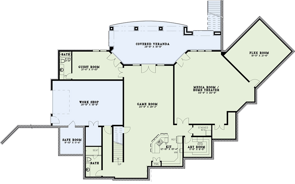  Lower Level of Plan 82280