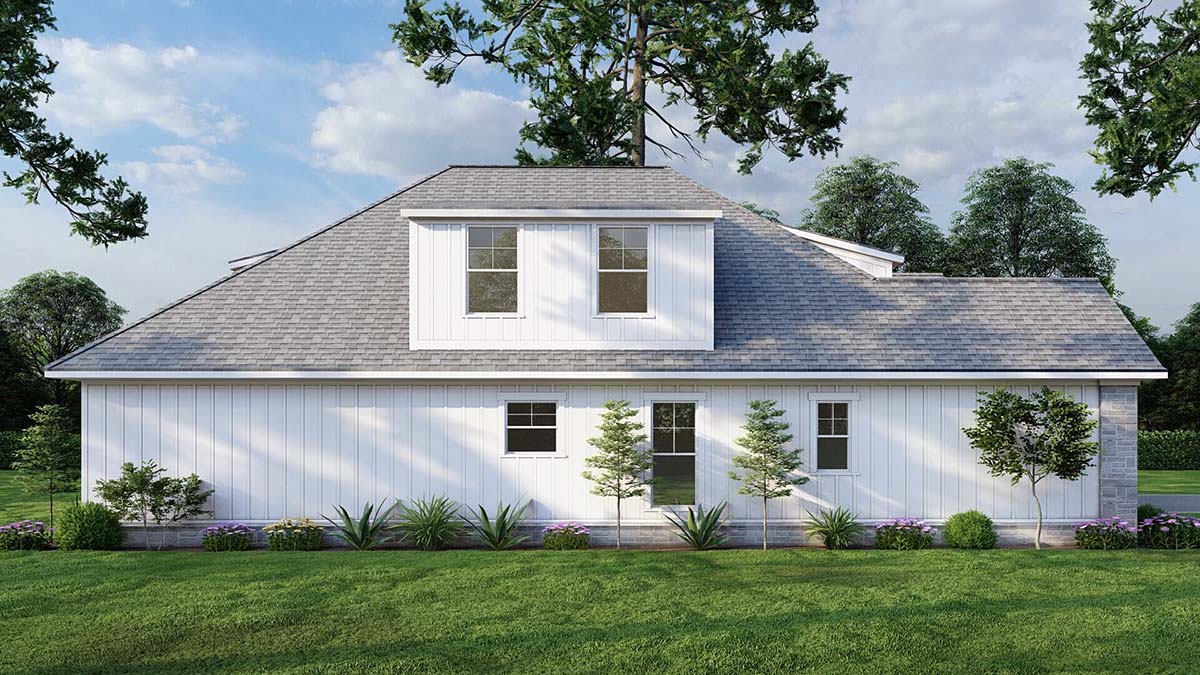 Plan with 2457 Sq. Ft., 3 Bedrooms, 3 Bathrooms, 2 Car Garage Picture 3