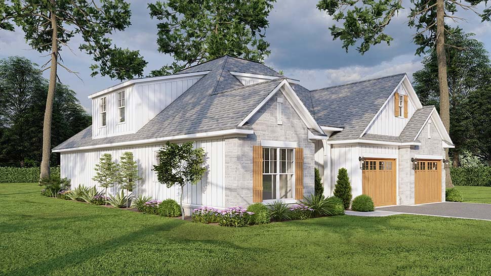 Plan with 2457 Sq. Ft., 3 Bedrooms, 3 Bathrooms, 2 Car Garage Picture 5