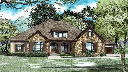 House Plan 82309 Elevation