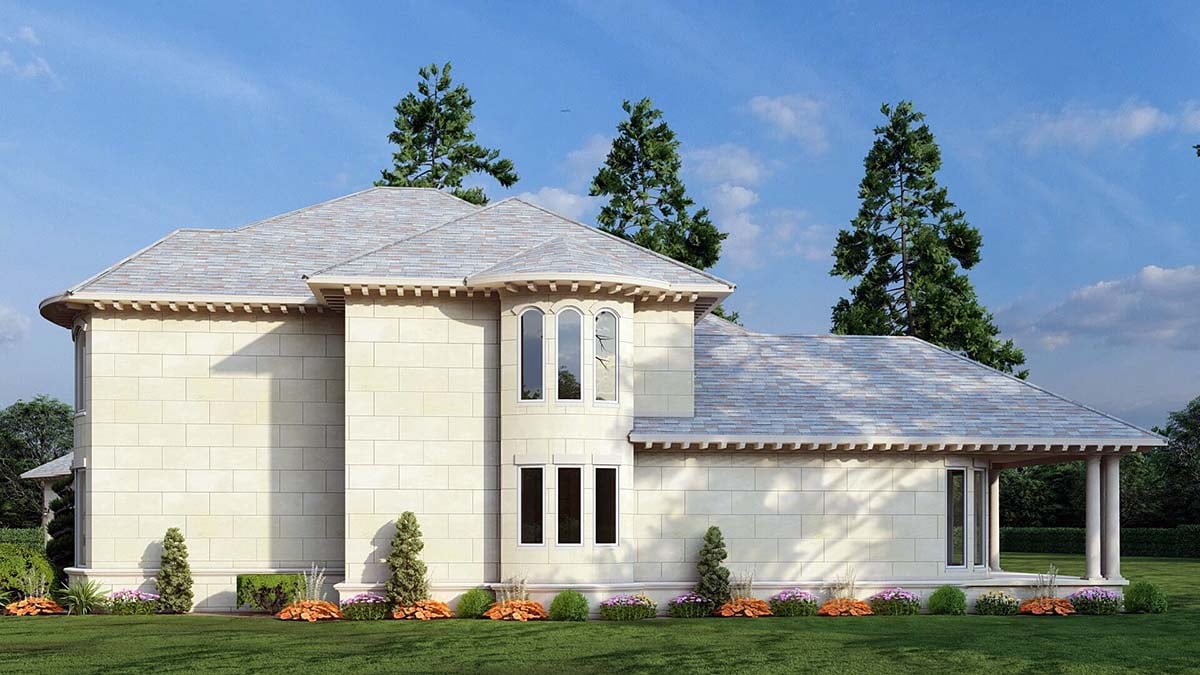 European Plan with 8454 Sq. Ft., 6 Bedrooms, 8 Bathrooms, 4 Car Garage Picture 2