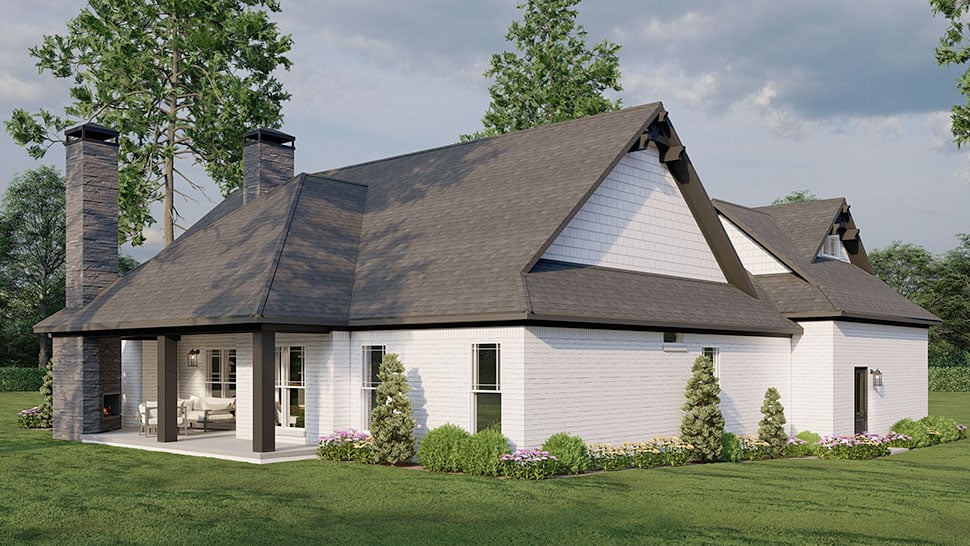 Plan with 2091 Sq. Ft., 3 Bedrooms, 3 Bathrooms, 2 Car Garage Picture 37