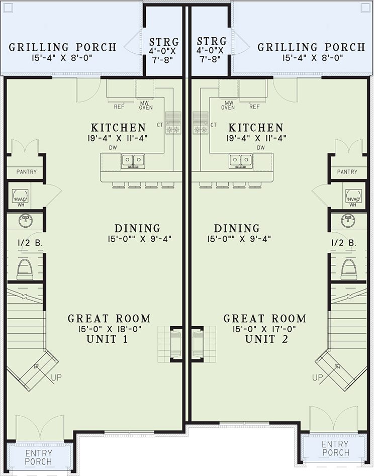 European Tudor Level One of Plan 82334