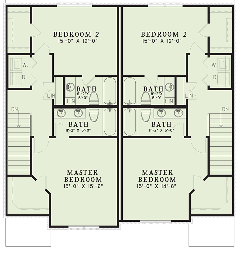 European Tudor Level Two of Plan 82334