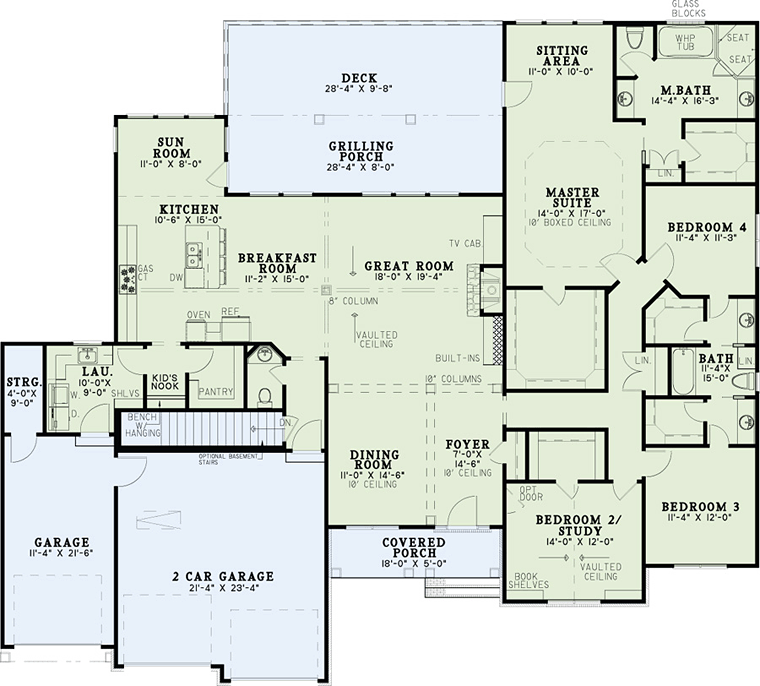 European Traditional Level One of Plan 82347