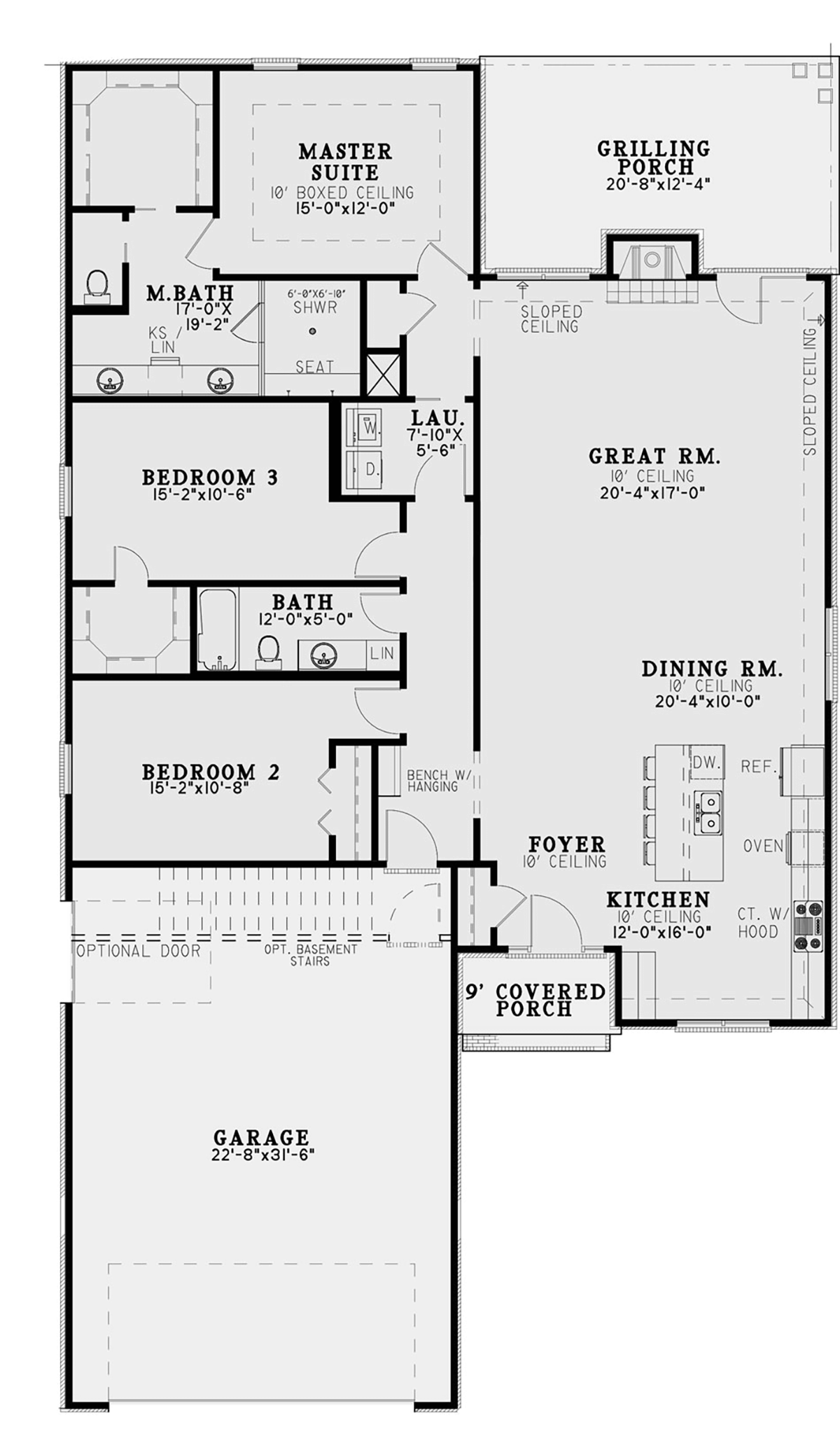 Contemporary European Level One of Plan 82355