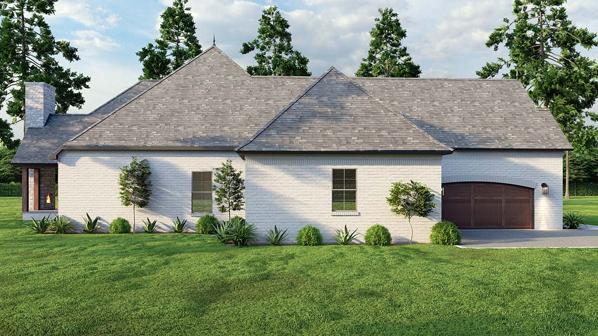 European, French Country, Tudor Plan with 2428 Sq. Ft., 3 Bedrooms, 3 Bathrooms, 3 Car Garage Picture 3