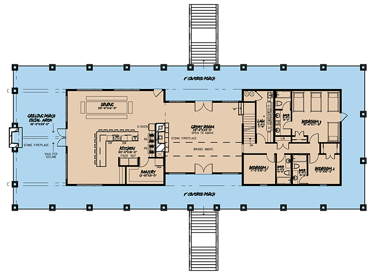 Country Southern Level One of Plan 82429