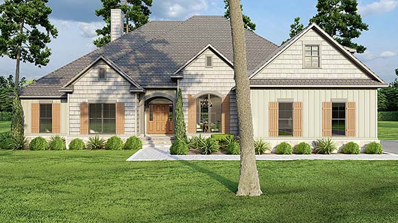 House Plan 82486 Elevation