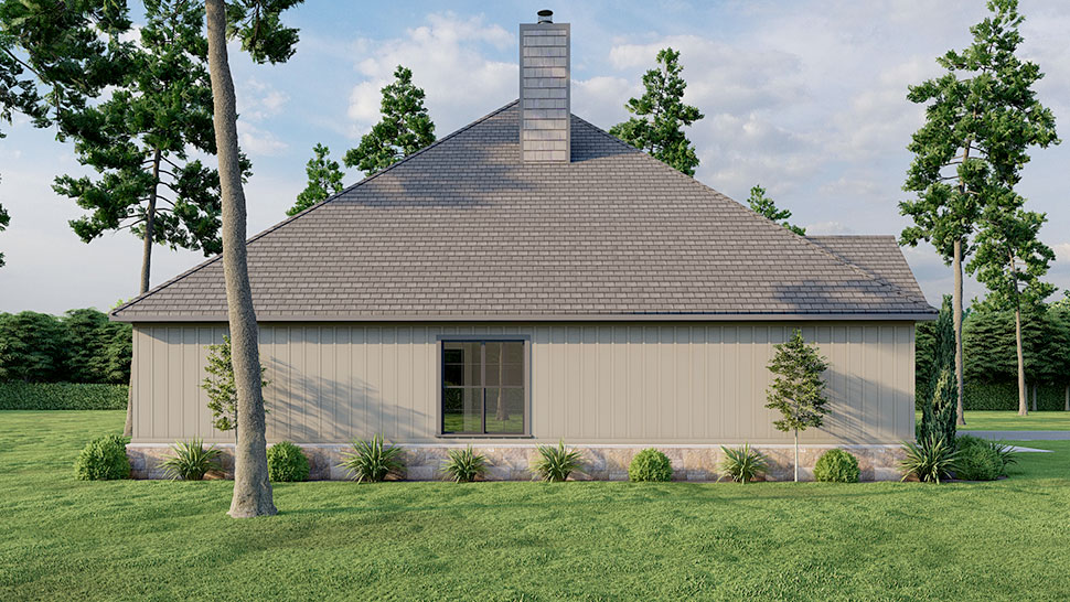 European, Traditional Plan with 2646 Sq. Ft., 4 Bedrooms, 3 Bathrooms, 2 Car Garage Picture 21