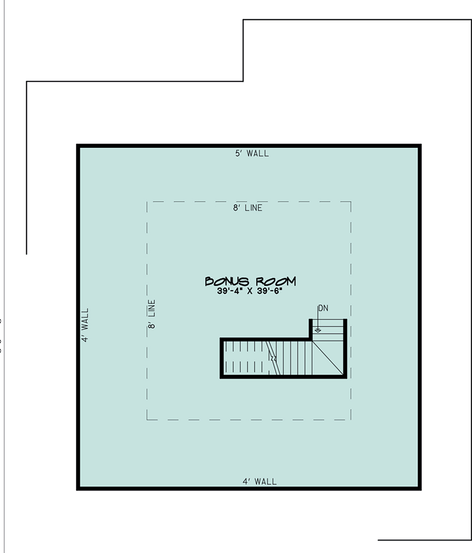 Country Southern Traditional Level Two of Plan 82487