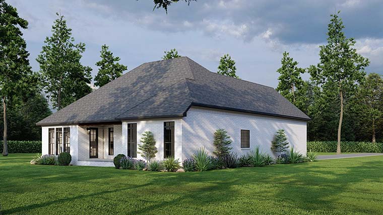 Traditional Plan with 1757 Sq. Ft., 3 Bedrooms, 3 Bathrooms, 2 Car Garage Picture 6