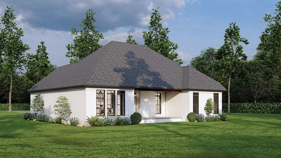 Traditional Plan with 1757 Sq. Ft., 3 Bedrooms, 3 Bathrooms, 2 Car Garage Picture 7