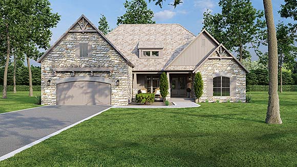 House Plan 82501 Elevation