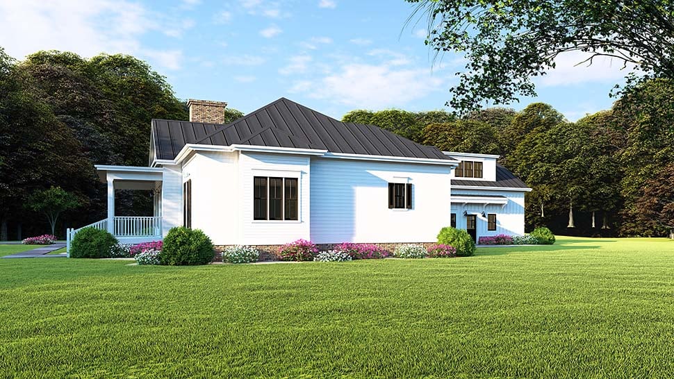 Bungalow, Country, Craftsman, Traditional Plan with 2430 Sq. Ft., 3 Bedrooms, 2 Bathrooms, 2 Car Garage Picture 2