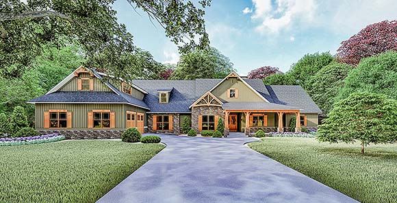 House Plan 82522 Elevation