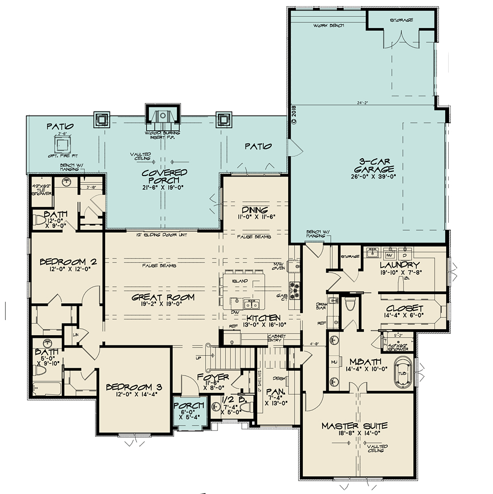 European Traditional Level One of Plan 82523