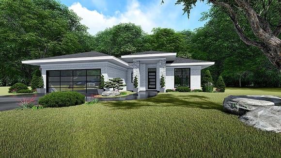 House Plan 82535 Elevation